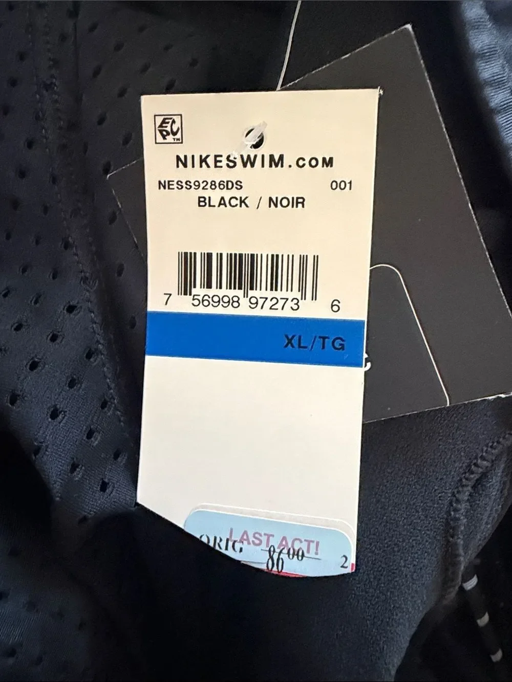 Nike Sporty Dri-Fit Cropped Tank Classis Athletic Breathable Mesh Stretch $86